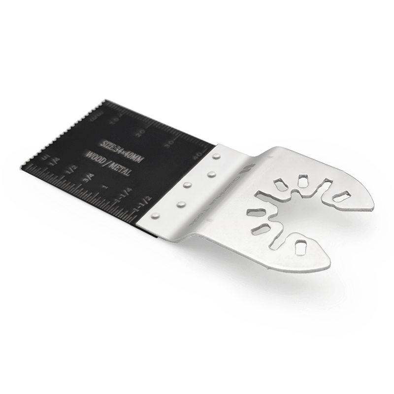 เครื่องตกแต่งมัลติฟังก์ชั่น 90 * 20 มม. ใบเลื่อยสแตนเลส QH-1002SK