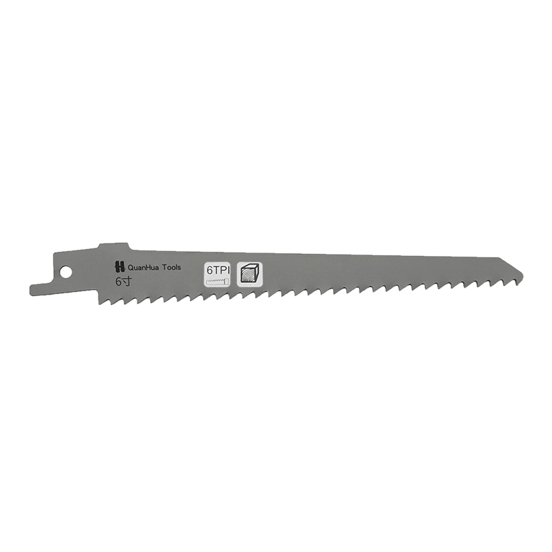 เลื่อยเซเบอร์เหล็กกล้าคาร์บอนสูงแบบฟันปลาคมหยัก QH-MDJ-C606